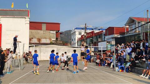 Xã Sìn Hồ tổ chức thành công giải Giải Bóng chuyền hơi trong khuôn khổ Đại hội Thể dục thể thao xã Sìn Hồ lần thứ I năm 2026.