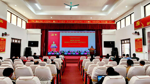 Đảng ủy xã Sìn Hồ tổ chức Hội nghị báo cáo viên tháng 3 năm 2026