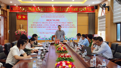 Hội nghị sơ kết 6 tháng đầu năm của Ban Chỉ đạo về phát triển khoa học, công nghệ, đổi mới sáng tạo, chuyển đổi số và Đề án 06