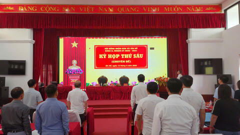 Kỳ họp thứ Sáu (kỳ họp chuyên đề) HĐND xã Sìn Hồ khóa II, nhiệm kỳ 2026-2031