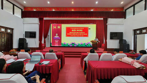 Hội nghị công bố các Quyết định về thành lập các đơn vị trường học và công tác cán bộ