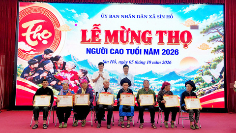 Sìn Hồ tổ chức Lễ mừng thọ cho người cao tuổi năm 2026