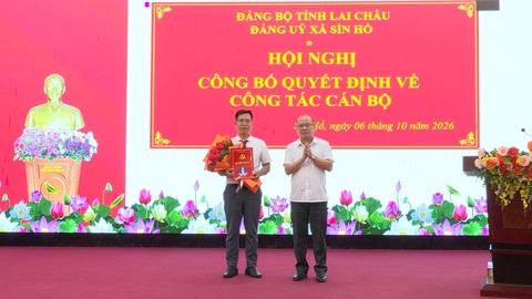Ủy ban kiểm tra Đảng ủy xã Sìn Hồ có tân Phó chủ nhiệm ủy ban kiểm tra