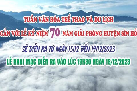 Tuần VHTT&DL Sìn Hồ