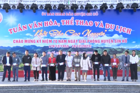 Bế mạc Tuần Văn hóa, thể thao và du lịch huyện Sìn Hồ năm 2023