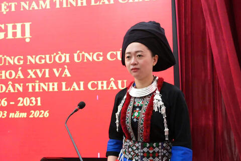 Hội nghị tiếp xúc cử tri với những người ứng cử đại biểu Quốc hội khóa XVI và đại biểu HĐND tỉnh Lai Châu nhiệm kỳ 2026 – 2031