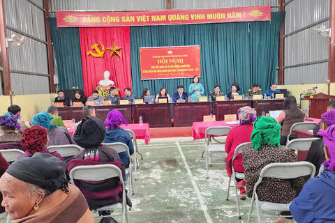 Hội nghị TXCT với người ứng cử đại biểu HĐND tỉnh, HĐND xã nhiệm kỳ 2026 – 2031