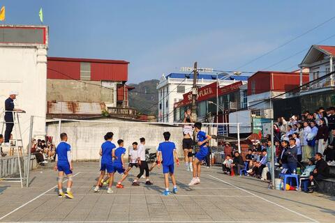 Xã Sìn Hồ tổ chức thành công giải Giải Bóng chuyền hơi trong khuôn khổ Đại hội Thể dục thể thao xã Sìn Hồ lần thứ I năm 2026.