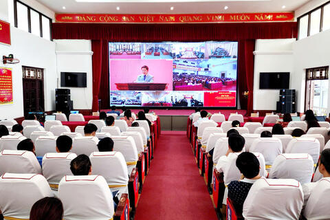 Sìn Hồ tham dự hội nghị trục tuyến nghiên cứu, học tập, quán triệt, tuyên truyền, triển khai thực hiện Nghị quyết Hội nghị lần thứ ba BCH Trung ương Đảng khóa XIV