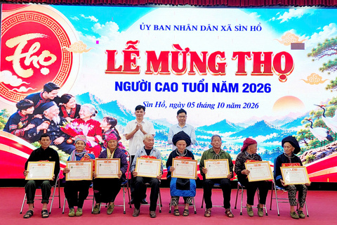 Sìn Hồ tổ chức Lễ mừng thọ cho người cao tuổi năm 2026
