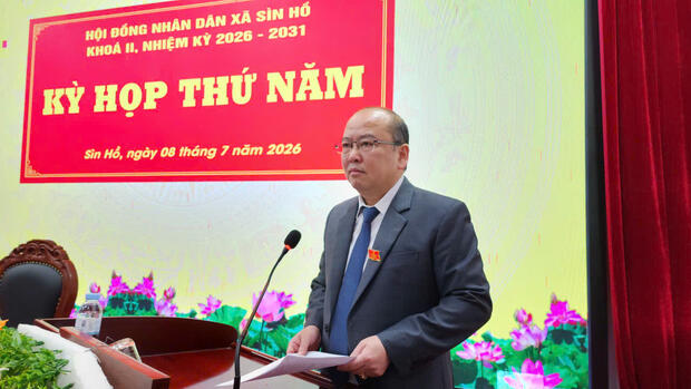 HĐND xã Sìn Hồ tổ chức thành công Kỳ họp thứ năm khóa II, nhiệm kỳ 2026-2031